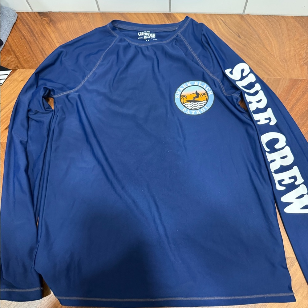 OshKosh B'gosh Navy Surf Crew Rashguard